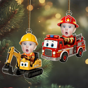 Custom Photo For Kids Personalized Ornament