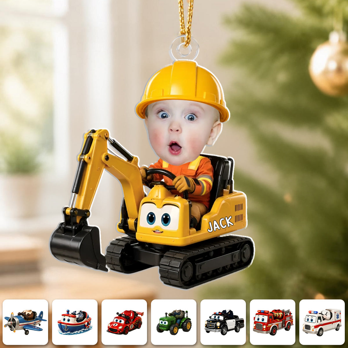 Custom Photo For Kids Personalized Ornament