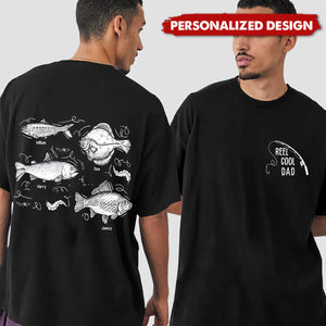 Personalized Fishing Shirt For Dad, Father's Day Gift