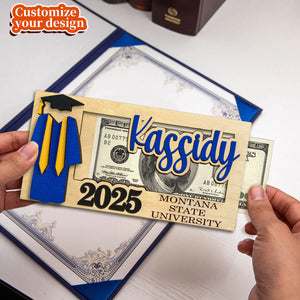 2025 Personalized Graduation Money Holder-Graduation Gift For Graduates