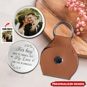 Couple Personalized Custom Pocket Hug - Gift For Husband Wife, Anniversary