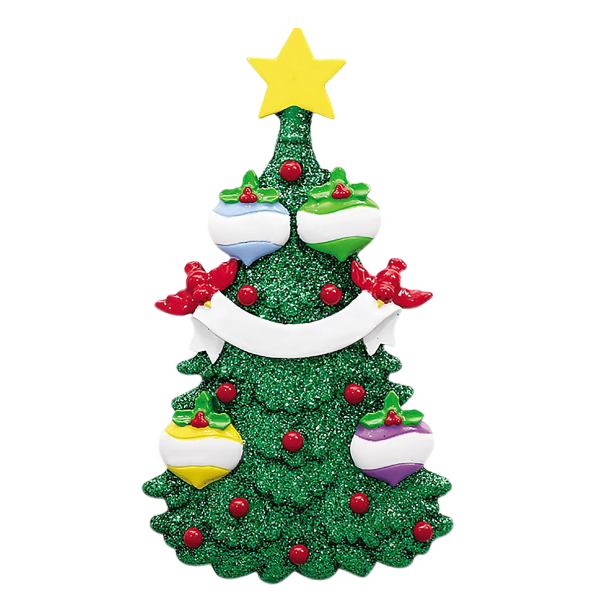 Personalized Customized Family Christmas Tree Ornament