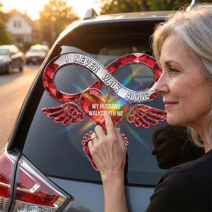 Your Love Still Rides Beside Me Every Day - Personalized Decal For Loss Of Loved One