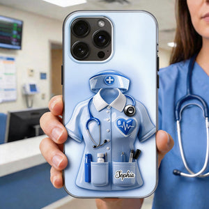 To My Favorite Nurse, Personalized Clear Phone Case, Gift For Nurses