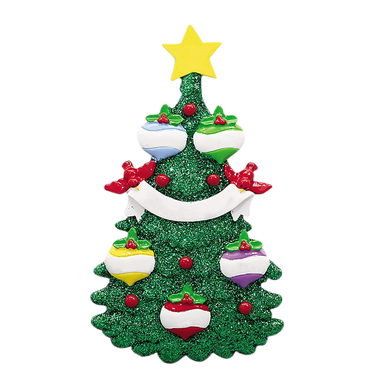 Personalized Customized Family Christmas Tree Ornament