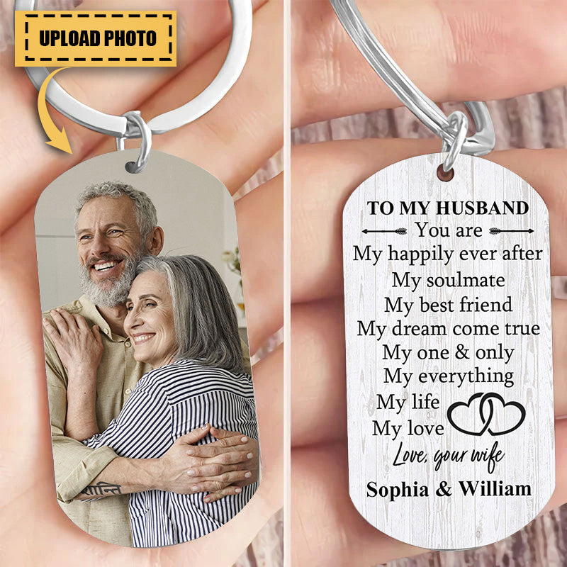 You Are My Happily Ever After - Personalized Keychain