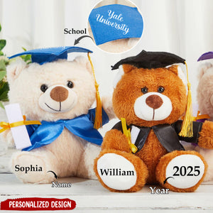 Personalized Graduation Bear 2025,Graduation Teddy Bears