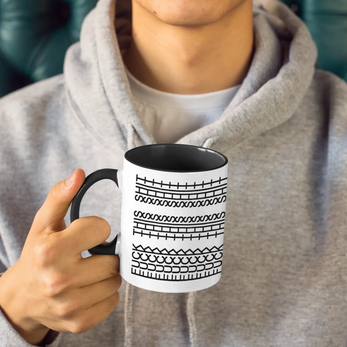 Let The Mug Do The Talking - Friend Accent Mug - Gift For Best Friends, Family Members, Coworkers