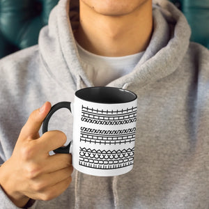 Let The Mug Do The Talking - Friend Accent Mug - Gift For Best Friends, Family Members, Coworkers