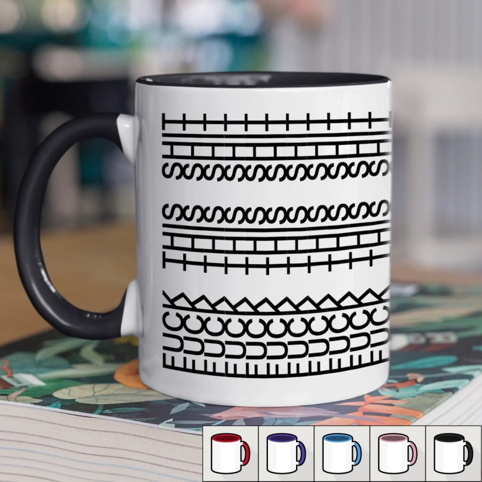 Let The Mug Do The Talking - Friend Accent Mug - Gift For Best Friends, Family Members, Coworkers