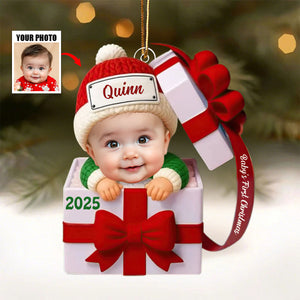 Custom Baby Gift Box , Newborn Ornament Gift