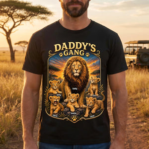 Daddy's Gang Shirt - Personalized Father's Day Gift For Dad