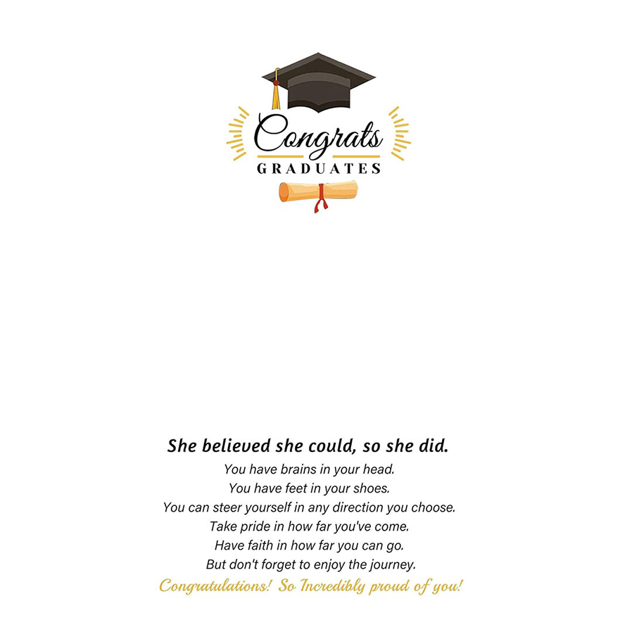 Graduation Gift Personalized Graduation Cap Heart Birthstone Necklace