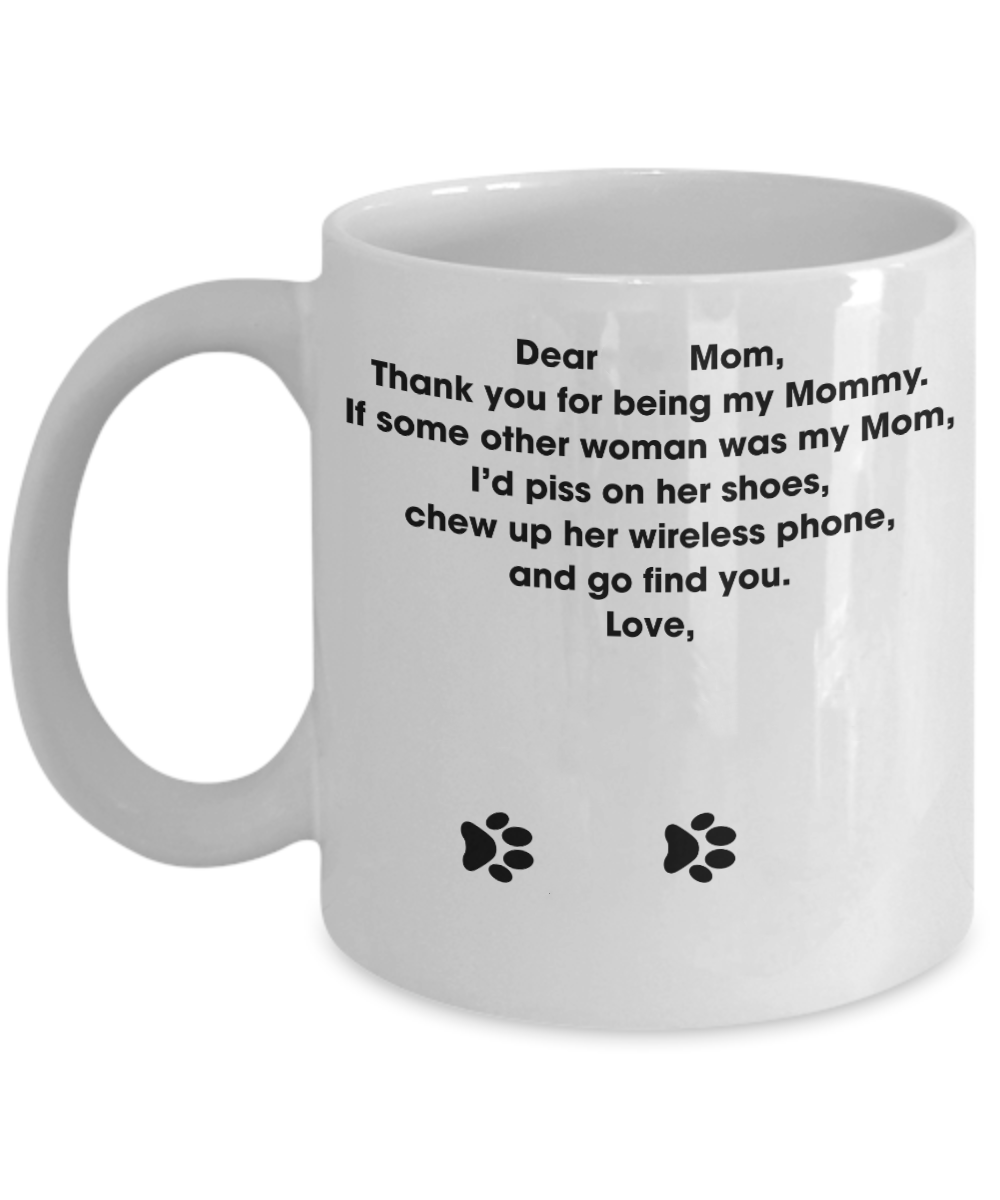 Personalized Pet Name 11oz Mug Gift for Pet Lover