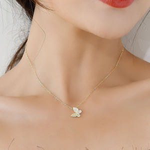 Small Butterfly Necklace All-match GRACE Necklace