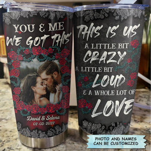 This Is Us-Personalized Tumbler - Gift For Couple