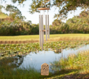 Personalized Listen and Know I am Near Pet Memorial Wind Chime