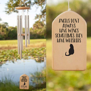 Personalized Cat Memorial Wind Chime