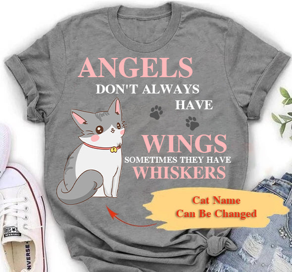 Personalized Custom Whiskers Cats T-shirt