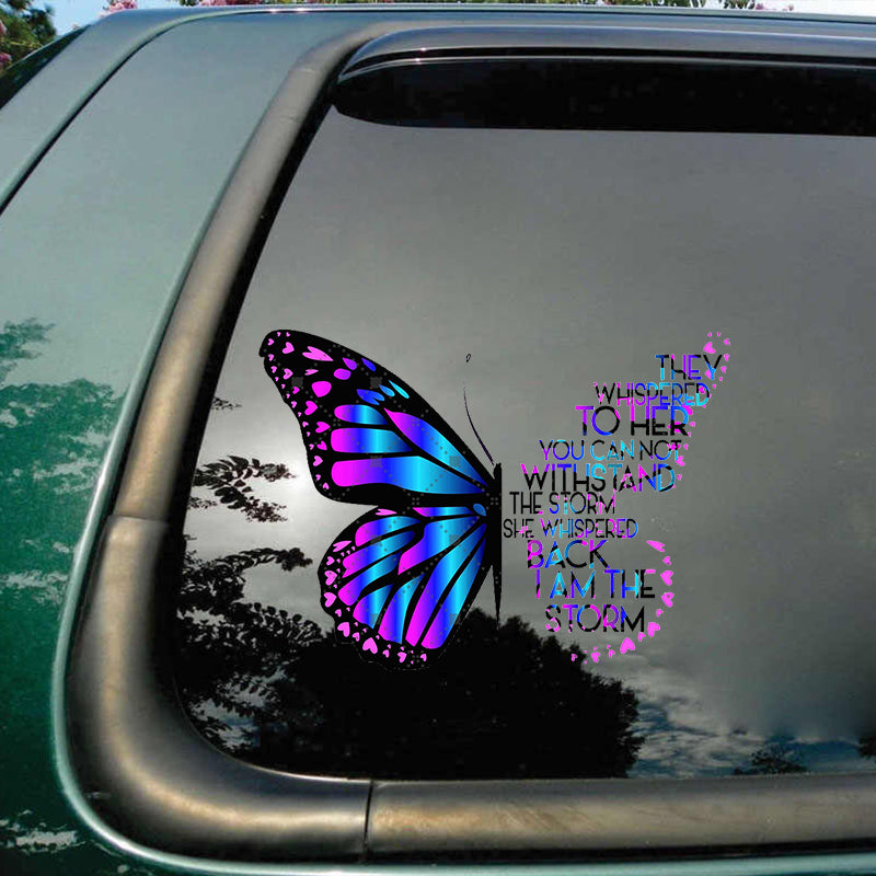Memorial Butterfly Sticker
