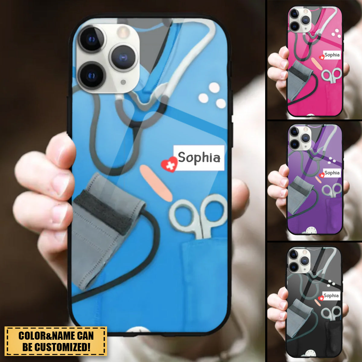 Personalized Phone Case For Nurse