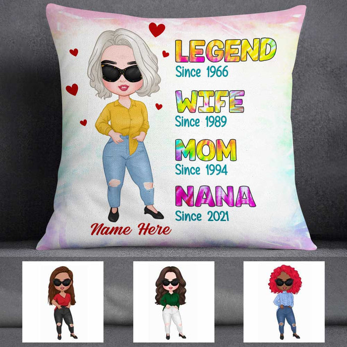 Love Mom Grandma Legend Pillowcase