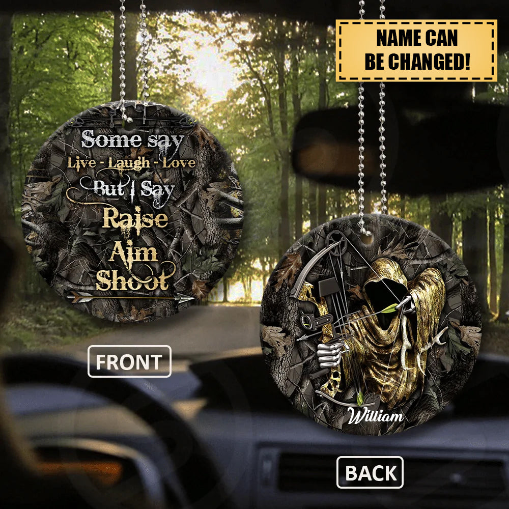 Hunting Passion Christmas Tree Personalized Ornament
