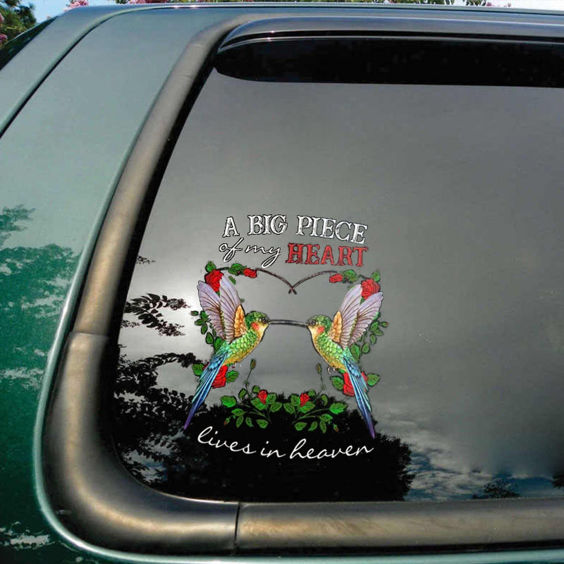 Memorial Hummingbird Decal