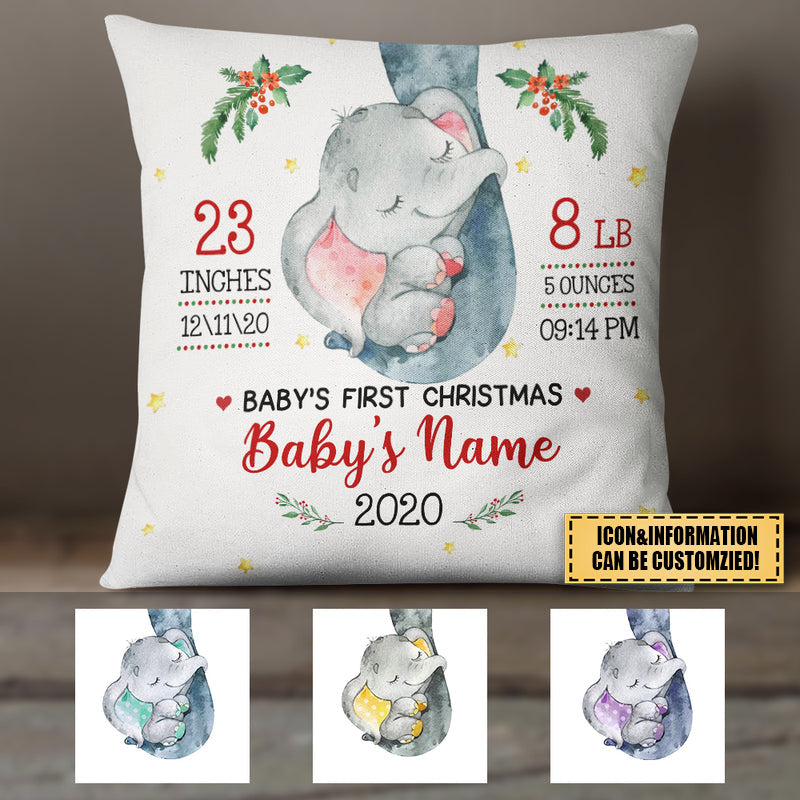 Baby First Christmas Pillow-Chirstma Gift
