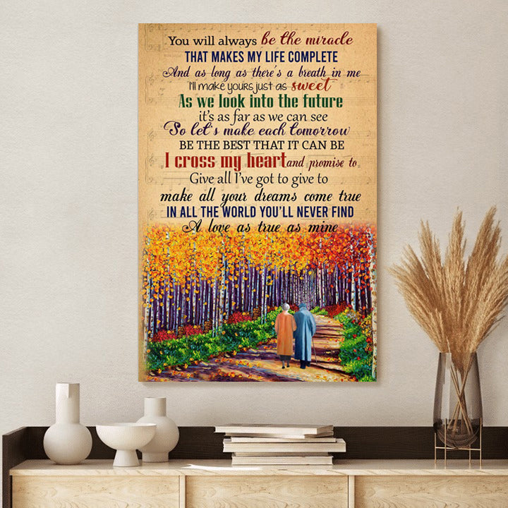 I CROSS MY HEART Poster