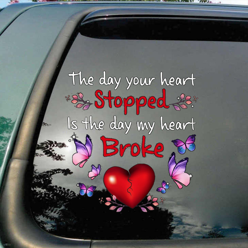 Memorial Butterfly Sticker