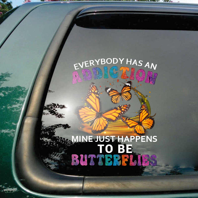 Memorial Butterfly Sticker
