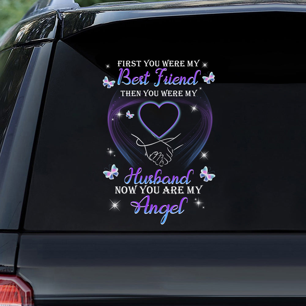 You Were My Husband Memorial Sticker