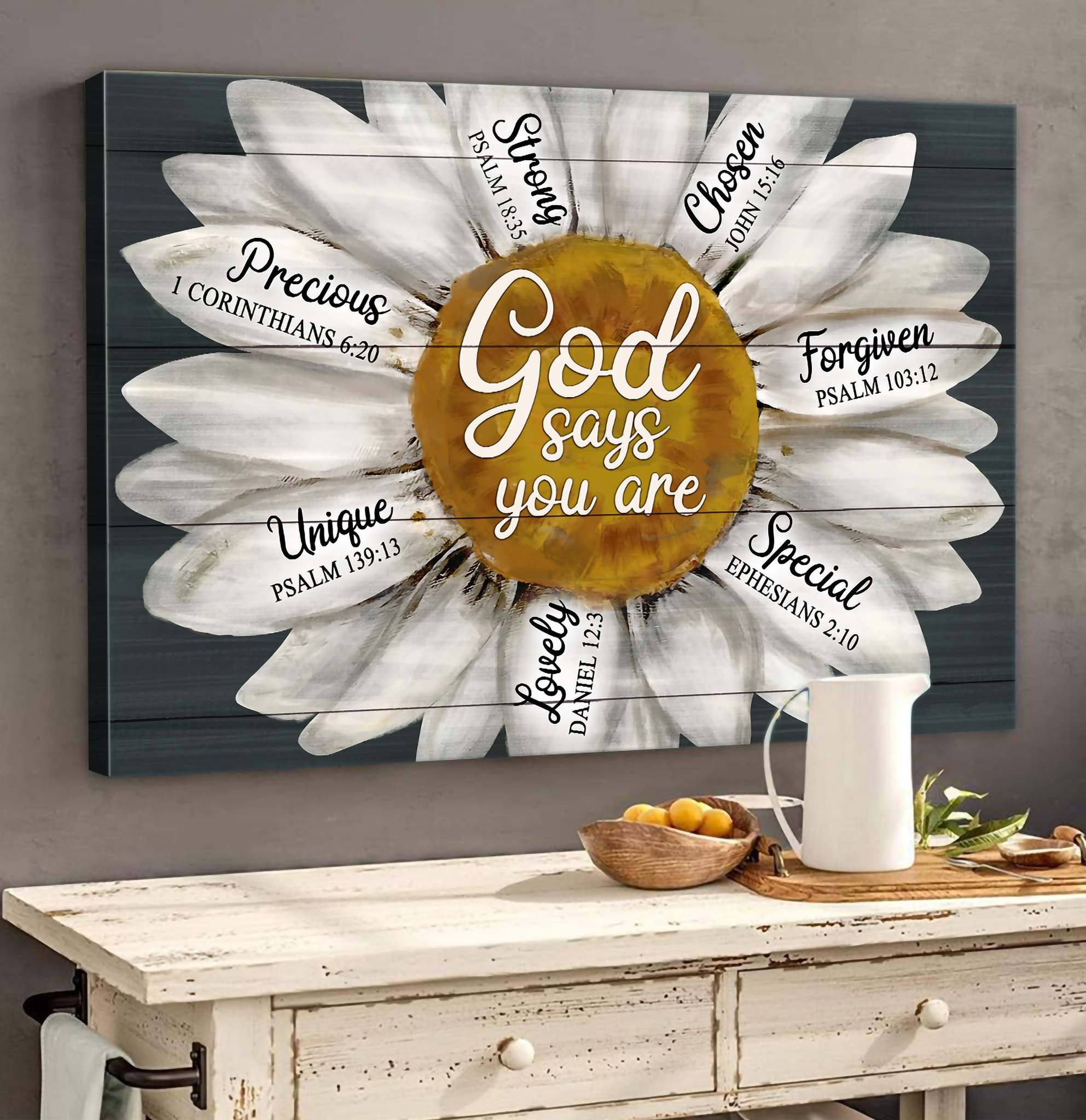 I Believe In God Canvas - Gift Idea