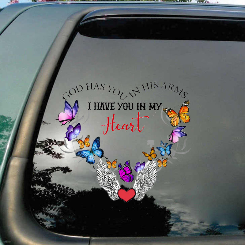 Memorial Butterfly Sticker