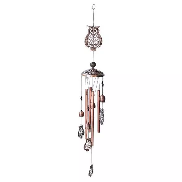 Retro Copper Lovely Animal Wind Chime