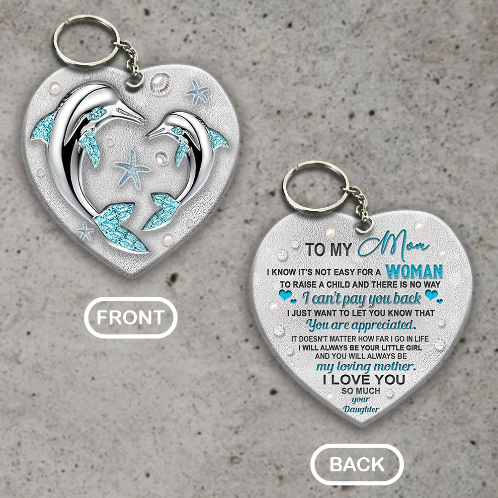 Jewelry Dolphin To My Mom Special Gift