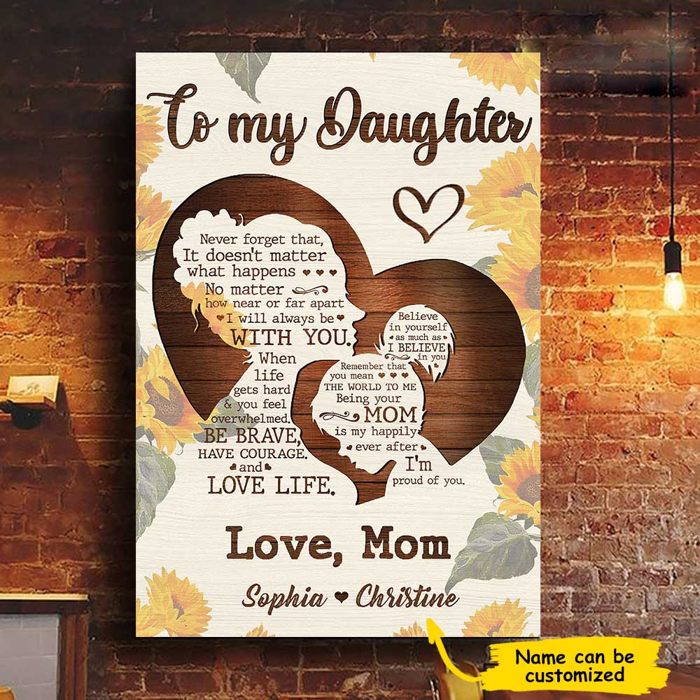 I Will Always Be With You - Personalized Poster