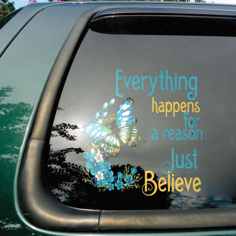 Memorial Butterfly Sticker