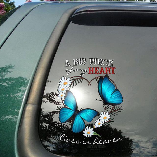 Memorial Butterfly Sticker