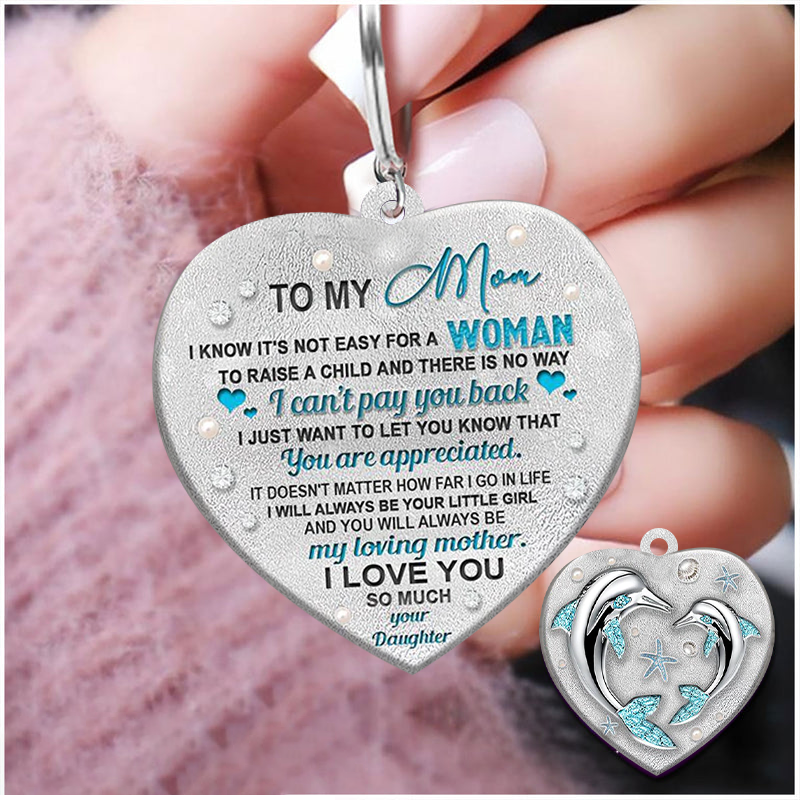 Jewelry Dolphin To My Mom Special Gift
