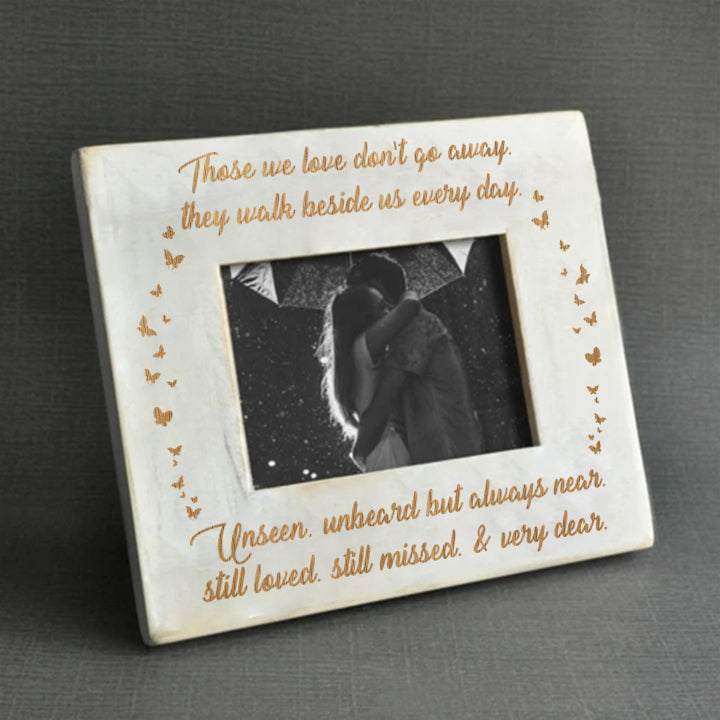 Wood Picture Frame to My Angel