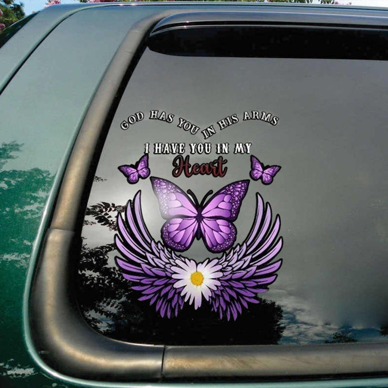Memorial Butterfly Sticker