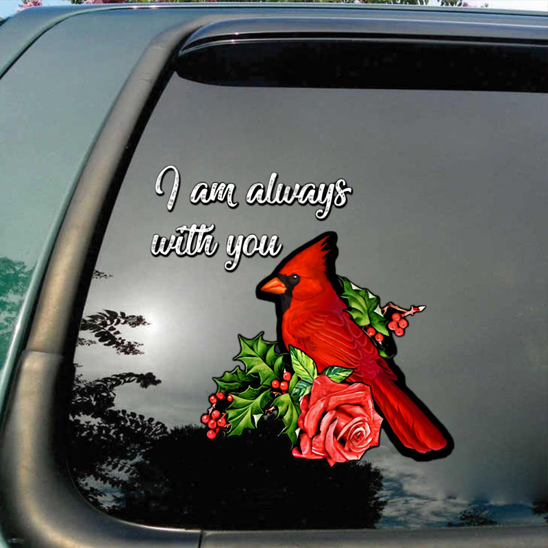 Memorial Cardinal Sticker
