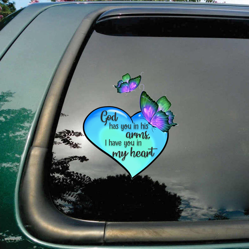 Memorial Butterfly Sticker