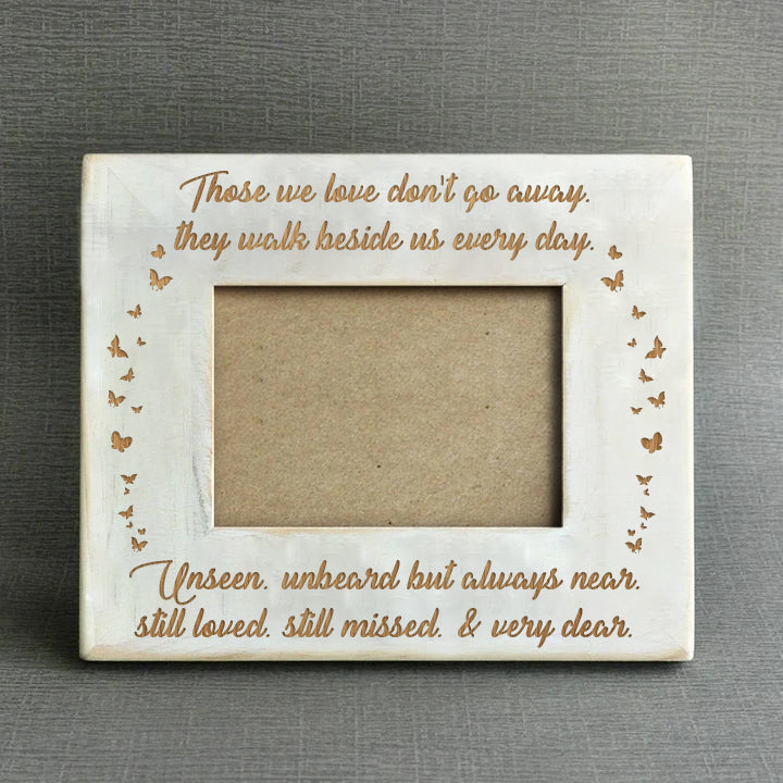 Wood Picture Frame to My Angel