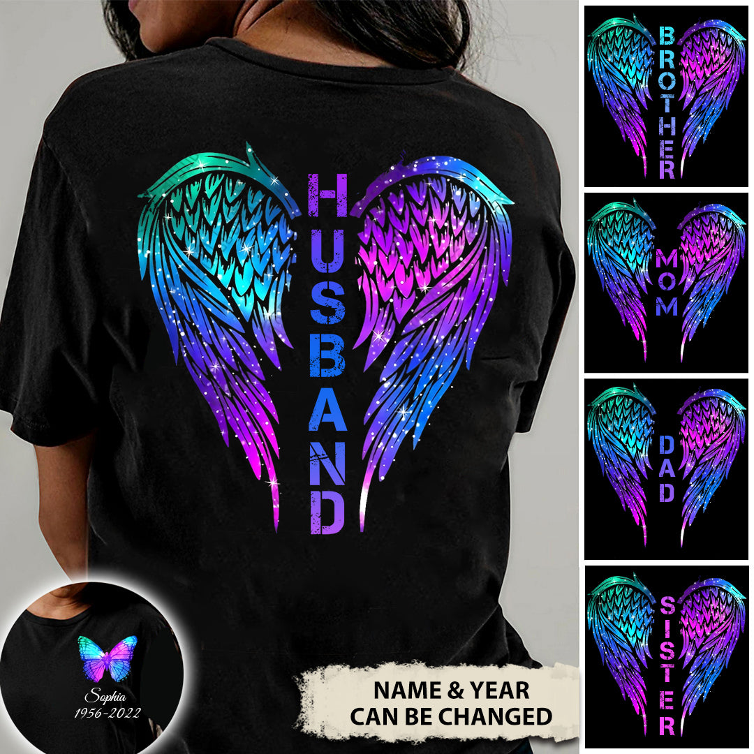 Angel Wings Butterfly Personalized T-shirt