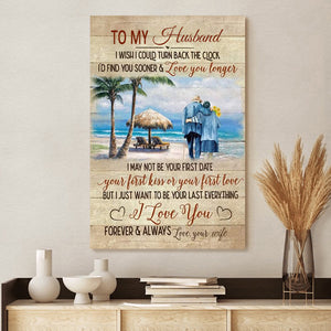 I LOVE YOU - LOVELY GIFT FOR HUSBAND Personalized Poster