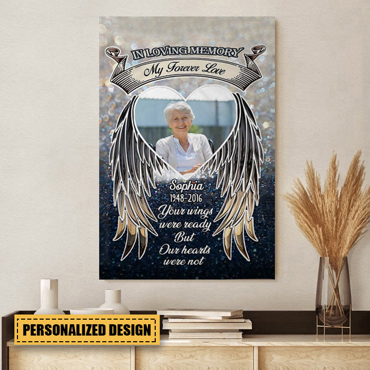 IN LOVING MEMORY MY FOREVER LOVE Personalized Poster