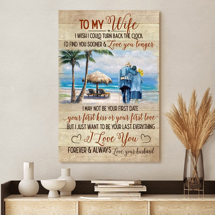 I LOVE YOU - LOVELY GIFT FOR WIFE Personalized Poster